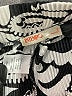 Intempo 100% Polyester Paisley Black Silver Casual Pants Size S - photo 7