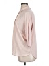 metaphor 100% Polyester Solid Pink 3/4 Sleeve Blouse Size XL - photo 5