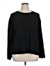Ella Moss Solid Black Pullover Sweater Size XL - photo 1