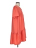 A New Day 100% Polyester Solid Orange Casual Dress Size S - photo 4