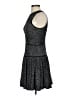 Tibi Tweed Gray Black Casual Dress Size 2 - photo 5
