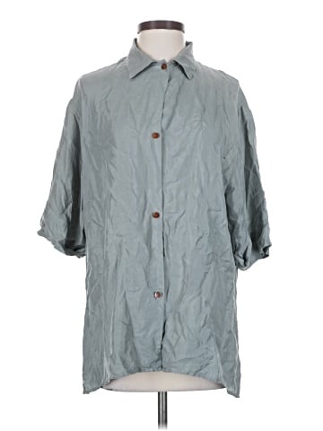 Alysi 3/4 Sleeve Button-Down Shirt (view 1)