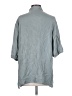 Alysi Gray 3/4 Sleeve Button-Down Shirt Size 2 - photo 2
