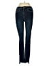 AFRM Hearts Blue Jeans Size 25 waist - photo 1