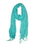 Cejon 100% Viscose Teal Blue Scarf One size - photo 1