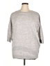RACHEL Rachel Roy Gray Pullover Sweater Size XL - photo 1