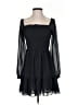 1.State 100% Polyester Black Casual Dress Size XS - photo 1
