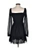 1.State 100% Polyester Black Casual Dress Size XS - photo 2