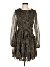 VICI Animal Print Black Cocktail Dress Size S - photo 1