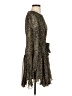 VICI Animal Print Black Cocktail Dress Size S - photo 4