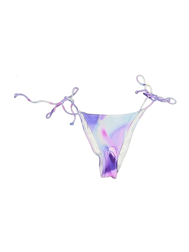 Pre-owned White Fox Swimsuit Bottoms In Purple