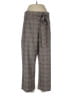 1.State Plaid Gray Tan Casual Pants Size 10 - photo 1