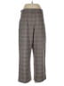 1.State Plaid Gray Tan Casual Pants Size 10 - photo 2