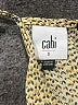 CAbi 100% Polyester Gold Sleeveless Blouse Size S - photo 7