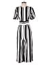 ASOS Stripes White Jumpsuit Size 2 - photo 1