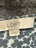 Ann Taylor LOFT 100% Polyester Gray Sleeveless Blouse Size M - photo 7