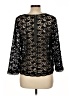 Joie 100% Cotton Black 3/4 Sleeve Top Size L - photo 2