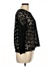 Joie 100% Cotton Black 3/4 Sleeve Top Size L - photo 4