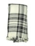 ModCloth 100% Acrylic Plaid Gray Black Scarf One size - photo 2