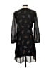 Madewell 100% Polyester Paisley Black Cocktail Dress Size 4 - photo 2