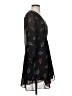 Madewell 100% Polyester Paisley Black Cocktail Dress Size 4 - photo 4