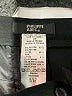 Philippe Adec Paris 100% Polyester Solid Black Dress Pants Size 8 - photo 7