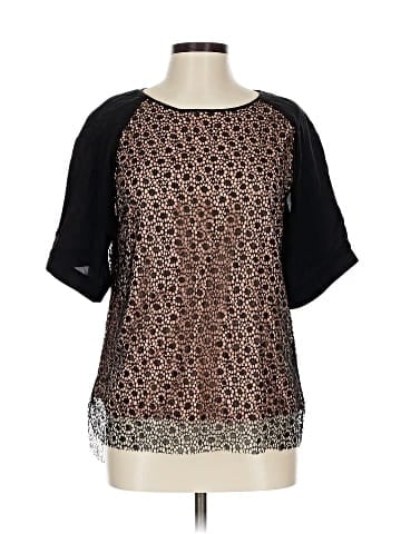 Aryn K. Short Sleeve Blouse (view 1)