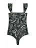 Plush Black Bodysuit Size S - photo 1