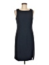 Blushe Impressions 100% Polyester Solid Gray Casual Dress Size 8 - photo 1