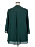 Chaus 100% Polyester Teal 3/4 Sleeve Blouse Size 2X - photo 2