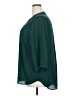 Chaus 100% Polyester Teal 3/4 Sleeve Blouse Size 2X - photo 5