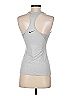 Nike 100% Polyester Gray Active Tank Size XS - photo 2