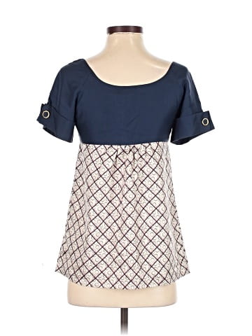 Juicy Couture Short Sleeve Silk Top (view 2)