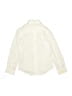 Calvin Klein Solid Ivory Long Sleeve Button-Down Shirt Size 8 - photo 2