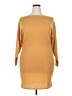 Forever 21 Plus Solid Tan Casual Dress Size 2X - photo 1