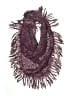 Unbranded Burgundy Purple Scarf One size - photo 1