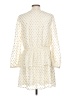 NSR Polka Dots Ivory Casual Dress Size L - photo 2
