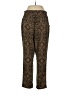 Coldwater Creek Tweed Brown Casual Pants Size L - photo 2
