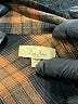 Love Notes 100% Cotton Plaid Brown Long Sleeve Button-Down Shirt Size M - photo 7