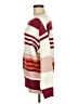 Unbranded Stripes Burgundy Pullover Sweater Size M - photo 5