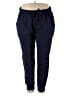 Ellos Solid Blue Casual Pants Size 2X - photo 1