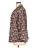 Covington 100% Polyester Floral Burgundy 3/4 Sleeve Blouse Size 16-18 - photo 5