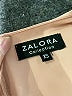 Zalora Solid Tan Casual Dress Size XS - photo 6