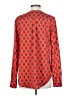 J.Crew Factory Store 100% Polyester Red Long Sleeve Blouse Size S - photo 2