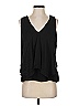 Theory 100% Silk Black Blouse Size S - photo 1