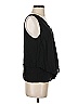 Theory 100% Silk Black Blouse Size S - photo 4