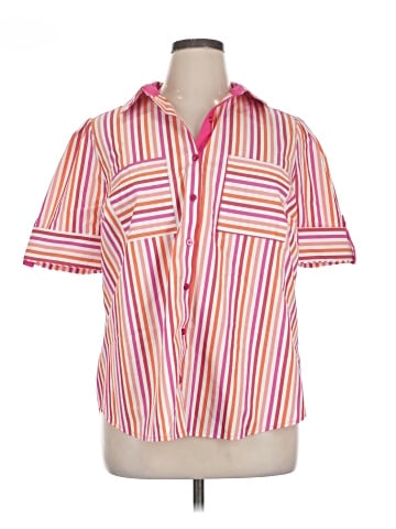 NY&C Short Sleeve Blouse (view 1)