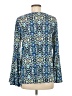 Curations Blue Long Sleeve Blouse Size M - photo 2