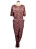 Old Navy Paisley Burgundy Jumpsuit Size L - photo 1