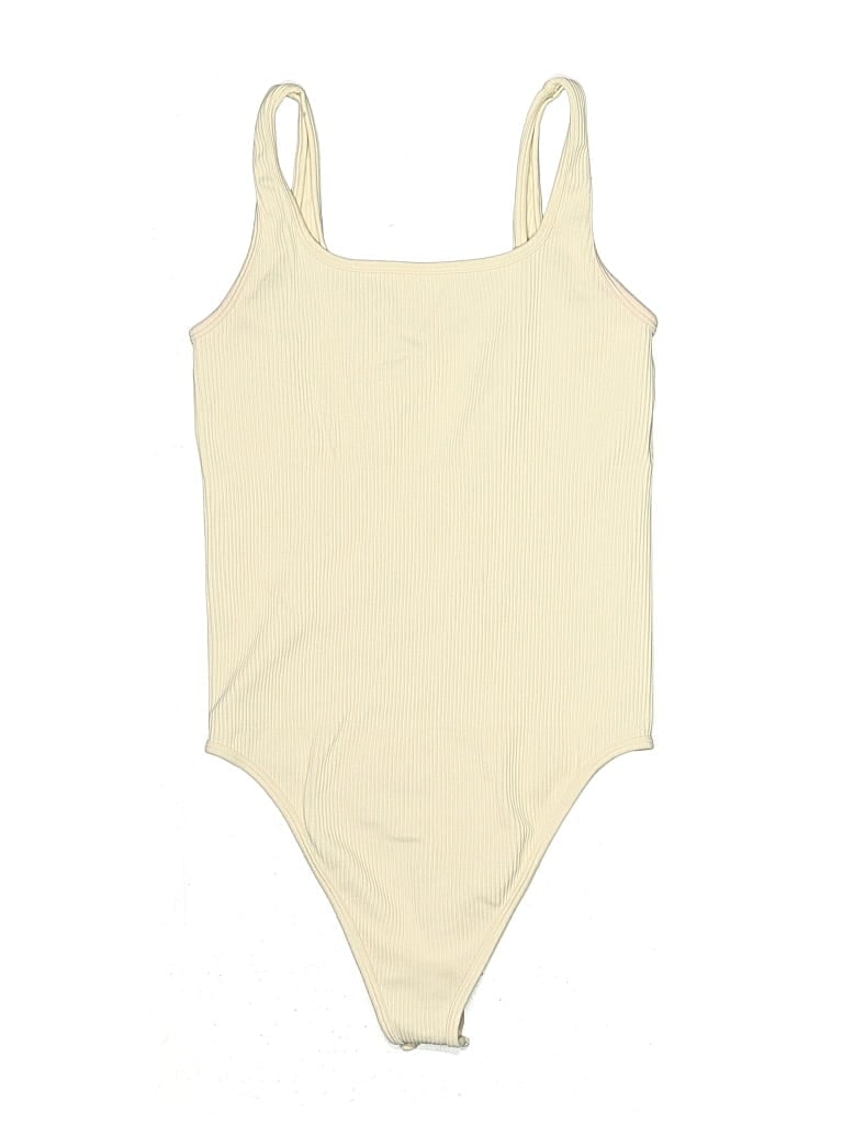 Pre-owned Oqq Bodysuit In Yellow